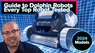 Top Dolphin Robotic Pool Cleaners for 2024 New Models  Comparison Best Pool Robots amp Reviews [upl. by Nauaj]