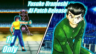 MUGEN AI Patch Release Yusuke Urameshi by Team YuNeo [upl. by Herwick]