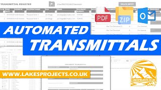 Automated Document Transmittals in Excel [upl. by Aikemehs]