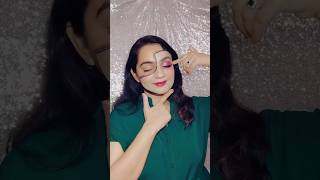 Face mask makeup 🎭 makeuptutorial illusion illusionmakeup [upl. by Oremar]