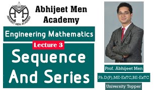 Engineering Mathematics  Sequence amp Series Cauchy Root Test amp Raabes Test [upl. by Adiari]