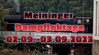 XXVI Meininger Dampfloktage [upl. by Aihtnyc]