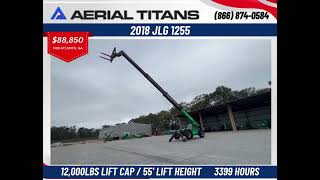 2018 JLG 1255 SN3165 [upl. by Pippy606]