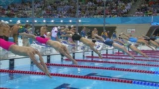 Mens 4 x 100m Freestyle Relay  Heats  London 2012 Olympics [upl. by Enialed]