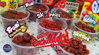 Mexican Candy 😋  Dulces Enchilados 🔥  The Mexican Food Channel  Dulces con Chile  mexicancandy [upl. by Maible]