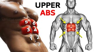 THE ONLY 9 Upper abs Workout You Need [upl. by Ylebmik811]