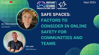 Safe Spaces Factors to consider in online safety for communities and teams [upl. by Harpp603]