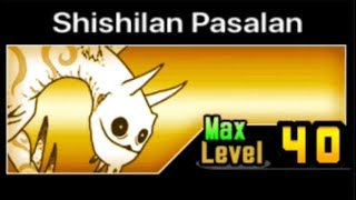 The Battle Cats Catfruit Evolution Shishilan Pasalan [upl. by Saucy43]