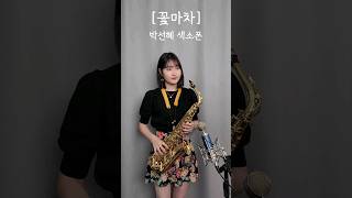 꽃마차  진방남 님  💛박선혜 색소폰 연주💛 alto saxophone cover shorts music saxophone 트로트 음악 색소폰 [upl. by Ludewig]