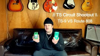 TS Shootout  TS9 vs TS808 Route 808 [upl. by Lirbaj]