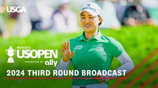 2024 US Womens Open Round 3 Minjee Lee Headlines Moving Day at Lancaster CC  Full Broadcast [upl. by Chouest]