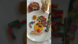 filling platter with sweets asmr fillingplatterwithsweets platter sweets [upl. by Bakeman]