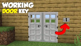 Minecraft How to make a Door Key easy [upl. by Josy351]