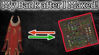 OSRSMy Bank after the MAX GRIND [upl. by Jonell]