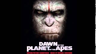 Dawn of The Planet of The Apes Soundtrack  15 How Bonobo Can You Go [upl. by Braunstein536]