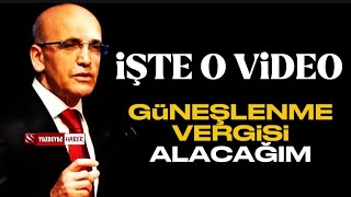 Mehmet Şimşek ile Böyle Dalga Geçtiler Güneşlenme Vergisi Alacağız [upl. by Margalo]