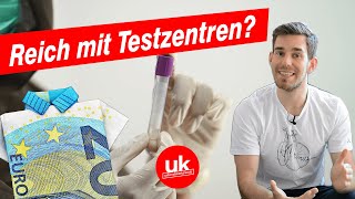 Testzentrum eröffnen und Millionen verdienen Steuergelder richtig abstauben Geschäftsidee [upl. by Knutson380]