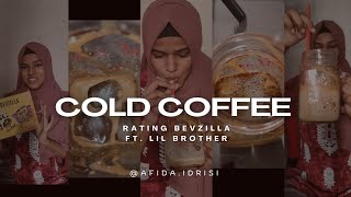 Rating Bevzilla Coffee🧋 Ft Lil brother🫶🏻 [upl. by Ecidnac414]