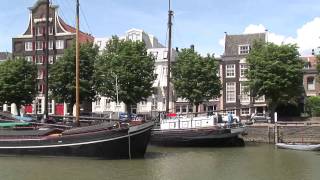 Dordrecht de oude binnenstad klassieke schepen [upl. by Fonsie]