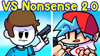 Friday Night Funkin VS Nonsense 20 Demo FULL WEEK FNF Mod Nonsense V2 [upl. by Esital620]