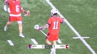 Highlights Cornell Mens Lacrosse vs Hobart  2272024 [upl. by Bowrah863]