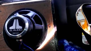 JL Audio 12W1V32 and Kicker Comp of awesomeness [upl. by Nnyleitak496]