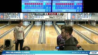 Tense PBA Match Keven Williams vs Nate Stubler Finish [upl. by Neirol133]