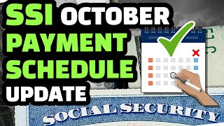 📅 October 2024 Social Security Double Payment Schedule💰Extra Money Exact Payment Dates [upl. by Rodd]