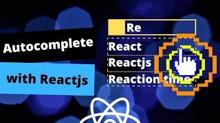 React autocomplete search from API [upl. by Ammadas]