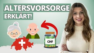 Wie funktioniert die ALTERSVORSORGE in der SCHWEIZ Das 3SäulenSystem erklärt [upl. by Terra398]