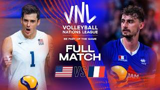 5Sets Battle for SemiFinal Spot 😳🏐 USA vs France  Quarter Finals  VNL 2023 [upl. by Ennaira]