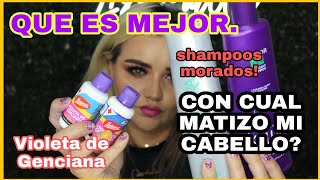 VIOLETA DE GENCIANA O SHAMPOO MORADO  LIZZ MULLER [upl. by Dempsey535]