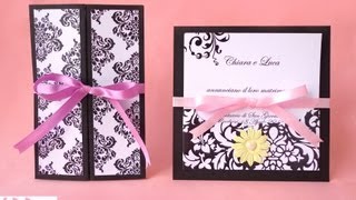 Partecipazioni di nozze Eleganti  Wedding invitation elegance [upl. by Naro801]