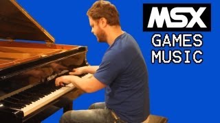 The best MSX music on piano  Músicas dos Jogos do MSX no piano [upl. by Ttenna926]