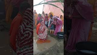 gaon mein chhath Maiya ka Puja karte hue bhoojpurichathsong ❤️❤️❤️❤️👏👏👏👏 [upl. by Am157]