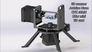 3D scanner Lidar [upl. by Natsirhc]