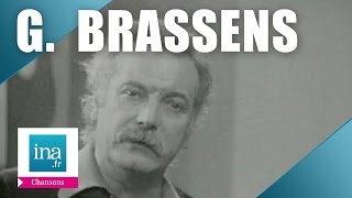 Georges Brassens quotAuprès de mon arbrequot  Archive INA [upl. by Eldnek]