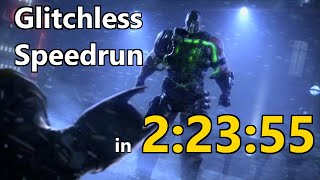 Batman Arkham Origins Speedrun Glitchless in 22355 [upl. by Hort262]