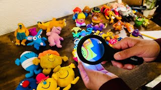 ASMR Inspecting your Retro Happy Meal Toys [upl. by Ralaigh]