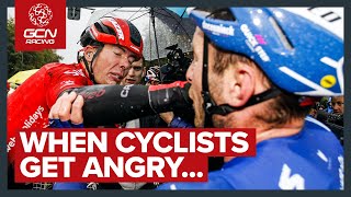 When Cyclists Get Angry  Pro Cycling’s Most Heated Moments [upl. by Odie]