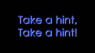 Take A Hint Lyric Video [upl. by Brentt317]