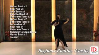 Rumba Beginner Routine Music [upl. by Lachish]