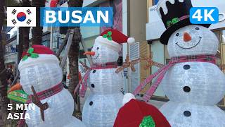 🇰🇷 South Korea  Busan 5 Minutes Walking Tour  4K [upl. by Kale588]