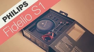 Philips Fidelio S1 Unboxing  Распаковка премиум гарнитуры [upl. by Tann]