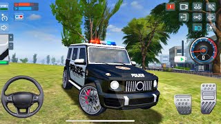 Police Simulator 2022  Mercedes Benz G Wagon Realistic Driving Video Game CarGame Android Gameplay [upl. by Agatha]