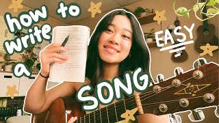 how to write a song for beginnersnoobs [upl. by Elleuqram]