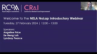 NELA NoLap Introductory Webinar [upl. by Enetsuj]