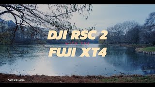 Review DJI RSC 2 Gimbal with the Fujifilm XT4 [upl. by Cailly460]