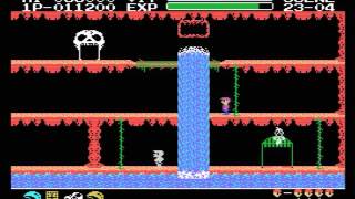 Goonies MSX Stage 5 Final Gameplay  Full Game [upl. by Gwynne]