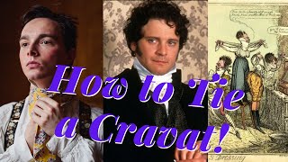 How To Tie and Make a Regency Cravat 5 Different Knots [upl. by Ailuy]